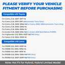 Front Right CV Axle Shaft Assembly Fit for Toyota Camry (for Camry 02-06, 10-11 Automatic Trans Only), Highlander (FWD), Avalon, for Lexus ES300, ES330, ES350, RX330 (FWD), RX350 (FWD), Not Fit Hybrid