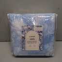 LONAVA 100% Cotton Flannel Sheet Set 4 Pieces, Heavy-Duty Fluffy Flannel Design, Thermal Lock Technology, 16 inch Deep Pocket Cozy Soft Bedsheets,(Full,Snowflake)