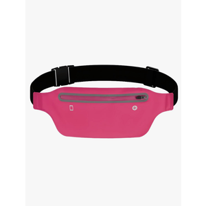 Slim Running Belt,Running Waist Packs,iPhone Running Belt,Money Belt for Running Workout Jogging,Walking,Travel Money Belt Running Gift Gear Accessories(Black) (Rose)