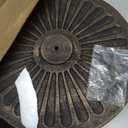 Sunnyglade 18" 30.2-lbs Heavy Duty Round Antiqued Umbrella Base for Patio, Outdoor - Bronze, 14kg