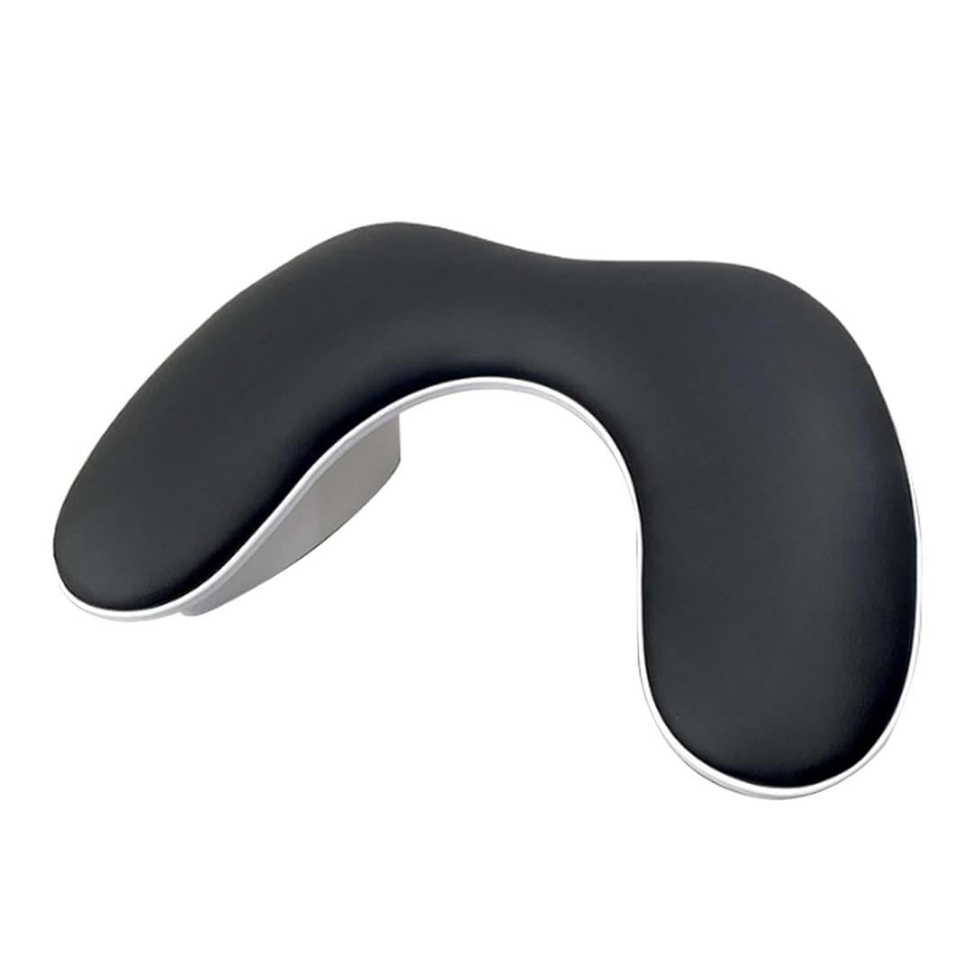 Generic Nail Arm Rest Cushion,Nail Art Hand Pillow,Practical,Nail Armrest,U Shape Manicure Hand Rest Cushion for Manicure Home Salon, Black
