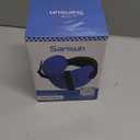 Travel Pillows for Airplanes, Airplane Pillow for Long Flight, Airplane Head Strap with Eye Mask for Sleep, Travel Neck Pillow for Car Road Trip, 360 Support Headrest, Stop Bobblehead, Black