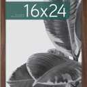 MCS Studio Gallery 16x24 Poster Frame Walnut Woodgrain Engineered Wood, Vertical & Horizontal Wall Hanging Large Picture Frame for Photos, Posters & Art Prints (1-Pack)