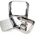 Paneer maker Stainless Steel mould, Paneer Maker Press Square, DIY Tofu cheese and Paneer Maker Kit Strainer for delicious paneer at home