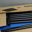 Elevated Dog Bed for Large Dogs, Washable Raised Cot with Skid-Resistant Feet, Waterproof Cooling Dog Beds with Oxford Cloth, Indoor/Outdoor Use, Blue 50in (XL- 50.8"x 31"x 8")