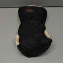 Orzbow Faux Sheepskin Stroller Gloves, Universal Winter Anti-Freeze Stroller Mittens, Waterproof Extra Thick Hand Muff for Cold Weather, Cozy & Warm, Black