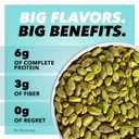 Wonderful Pistachios No Shells, Sea Salt & Vinegar Flavored Nuts, 11 Ounce Resealable Bag, Protein Snacks, Gluten Free, Salty Snacks (EXP 06/03/26)