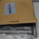 Swivel Towel Rack, 12.6 Inch Towel Bar with Wall Mounted 180 Rotation, 6 Arms Towel Hanger SUS 304 Stainless Steel, Space Saving for Kitchen, Bathroom, Outdoor, Matte Black