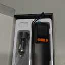 KUIIYER Mini Bluetooth Barcode Scanner, Wireless 2D QR 1D Bar Code Scanners with LCD Screen Display & Setting Keypad & AI Voice, Small Portable Handheld Barcode Reader for Smart Phone, Computers & POS