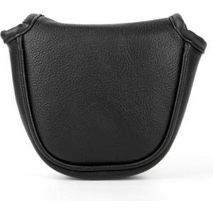 Golf Putter Cover Leather Mallet Putter Headcover Golf Club Covers with Magnetic Closure for Most Brand (Mallet)