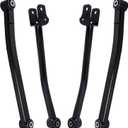 TUCAREST 4Pcs Suspension Kit (527-401 527-402 527-473) Front Upper/Lower Control Arm Fit For 2018-2024 Je-ep Wrangler JL, 20-24 Gladiator [# 68277341AC 68277340AC 68250242AB K643729 K643730 K643707]