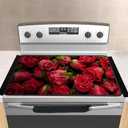 Electric Stove Cover Glass Top Stove Cover Protector Stove Top Covers for Electric Stove Flat Top Natural Rubber Anti-Slip Coating Expands Usable Space (27.9x20)