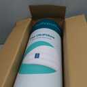 Benjara Swan Standard Pillow, 20x28, Down Alternative, Washable Hypoallergenic, White