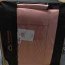 Coverado Car Seat Covers Full Set, 5 Seats Front Seat Cover and Back Seat Covers for Cars, Automotive Seat Covers Nappa Leather Waterproof Seat Covers, Car Seat Protectors Universal for Cars Pink (FullSet)