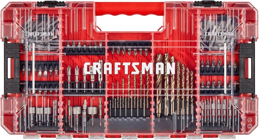 CRAFTSMAN Shock-Resistant Impact Driver Bit Set (140-Piece), CMAF140SET