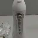 AquaSonic Water Flosser - Cordless Rechargeable Water Flossers for Teeth Cleaning - Waterproof Aqua Flosser, Portable Oral Irrigator for Dental Cleaning with 5 Jet Tips  Braces Home Travel. (White)