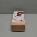 Travel Blow Dryer Brush in one, Dual Voltage 110V-240V Mini Hot Air Brush, Hair Trends Nano Titanium 2 Inch One Step Hair Dryer and Styler Volumizer Oval Shape (50 mm, White & Rose Gold)