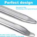 2 Pack 32 Inch Tire Spoons Iron,Heavy Duty Tire Changing Tool Tire Levers Bar,for Cars,Motorcycles,Dirtbike,Lawn Mower Tire Spoon (32 inch)