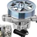 21-5495 Power Steering Pump with Pulley Compatible with Honda Accord EX EX-L LX LX-P LX-S SE 2008-2012 2.4L L4, Power Assist Pump Replace # 96-5495, 56100R40A02, 56100R40A03, 56100R40305