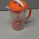 Dr. Brown's Baby Formula Mixing Pitcher with Adjustable Stopper, Locking Lid & No Drip Spout, Orange, BPA Free, 36oz, 1 Pack