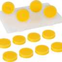 Natural Beeswax Block, 12x10g, for Candle Making, DIY Crafts, Supplied by Jevie (12pcs)