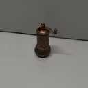 Generic Turkish Pepper Mill Grinder Refillable Spice 4.2"" Manual Crank Handle (Antique Copper), small