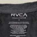 RVCA Mens Short Sleeve Lightweight Lounge Crew Tee Loungewear Crew Neck (Large, Heather Grey)