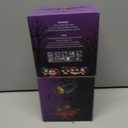 2 x Halloween Decorations Indoor, Halloween Skeleton Candle, Skull Candles Gothic Decoration for Home Bar Indoor Room Tables, Farmhouse Decoration Spooky Gifts for Women