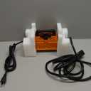 10L0L 15 Amp 48 Volt Golf Cart Charger for Yamaha G29 Drive & Drive 2, Smart Golf Cart Battery Charger, 3 Battery Types Support, Battery Repair, Automatic Power Recharge, IP67 Waterproof - Orange