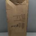 Glitzhome Decorative Candle Lanterns, Set of 2 Farmhouse Oversized Wooden Lanterns Decor Black Lanterns for Porch, Patio, Garden, Balcony, Wedding, Table Centerpiece Decorations (No Glass)