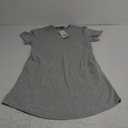 YEXIPO Women's Casual Summer Short Sleeve T Shirt Dress Nightgown Crew Neck Loose Solid Color Basic Dresses with Pockets M