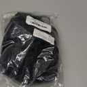 GNIMEGIL GNIMGIL Short Black Curly Wigs For Women Anime Cosplay Wig Natural Hair Synthetic Hair 1920s Carnival Halloween Costume Fancy Dress Up Drag Queen Party Flapper Wig (with Red Bowknot)