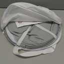 Crib Tent - Crib Net to Keep Baby in, Stop Baby from Climbing Out of Crib, Pop Up Crib Tent with Durable Breathable Net Double Zipper Strong Rods Installation Convenience (Large, Gray)