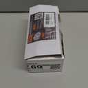 BESTTEN Keyed Entry Door Knob with Lock, Interior and Exterior Door Lock, Standard Ball, Satin Nickel