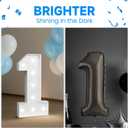 3FT 21 Marquee Numbers, 21 Light up Numbers for Party, 21st Birthday Decorations for Her Him, Big 21 Sign with Light for Anniversary, Birthday Backdrop Decor