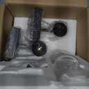 Battery Operated Wall Sconce Set of 2, Black Rechargeable Wall Lights with Timer Function, Easy Install Dimmable Wireless Wall Lamps Sconces Wall Decor for Living Room Bedroom Hallway, Emergency 3000K