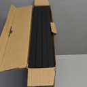 Egofine 11x14 Picture Frames Set of 4, Made of Solid Wood Covered by Plexiglass 5x7 and 8x10 with Mat or 11x14 without Mat, for Table Top Display and Wall Mounting Photo Frame Black