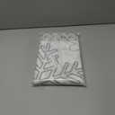 GOOESING Christmas Snowflakes Shower Curtain Winter Red Grey White Snowflake Waterproof Shower Curtains for Bathroom Merry Xmas New Year Holiday Bathroom Shower Curtain Set with Hooks 72x72 Inch