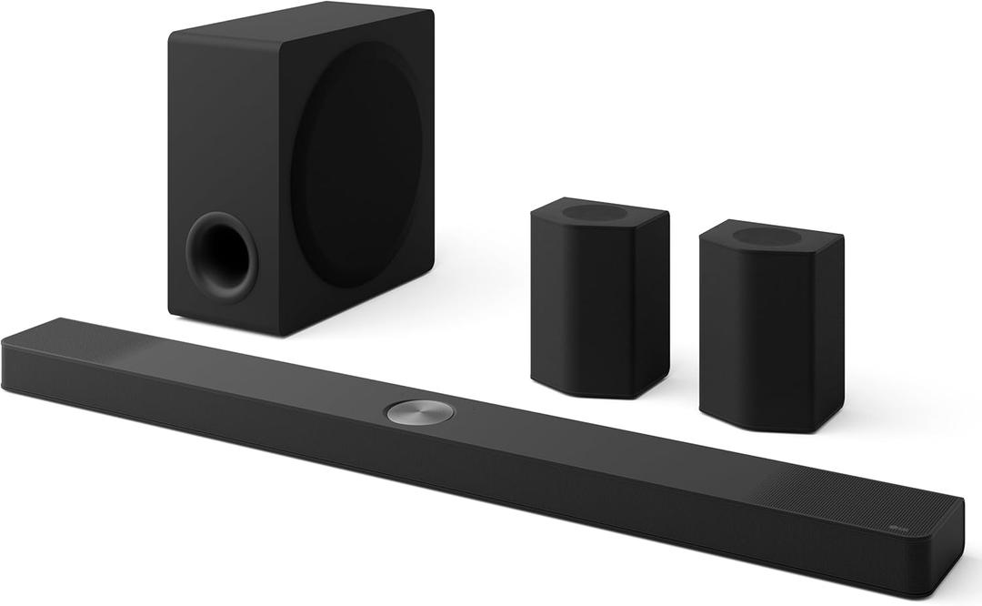 LG S95AR 9.1.5 ch. Home Theater Soundbar with Wireless Subwoofer, Dolby Atmos Audio, TV Synergy, Wow Interface, AI Room Calibration (2025 Model)