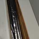 Chrome Wire Shelving Posts Commercial Heavy Duty Poles Wire Shelf Parts with 50 Pcs Clips for 1" Post Rack Accessories, Black(Set of 8,74 Inch)