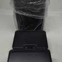 2Pack Bathroom Small Trash Can with Lid, 4 Gallon Touchless Automatic Garbage Can Slim Waterproof Motion Sensor Smart Trash Bin for Bedroom, Office, Living Room-Black