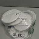 DoubleFill 6 Pcs Spa Party Mirror Spa Party Supplies Sleepover Favors Accessory Make up Table Mirror for Sleepover Slumber Birthday Favors Adult Women Gift(White)