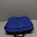 Everlasting Comfort Stadium Seats with Back Support - Adjustable Memory Foam Bleacher Chairs with Back and Cushion, Portable, Easy Folding Stadium Seat Cushion with Storage Pocket (02. Blue)