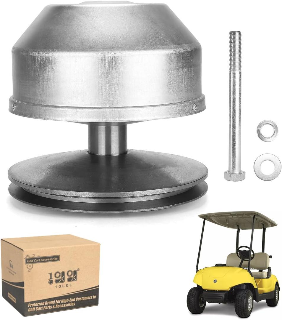 10L0L Golf Cart Drive Clutch for Yamaha 1985+ G2 G8 G9 G14 G16 G22 4 Cycle Carts Gas 1985 Up OEM JN6-G6201-03 JN6-G6201-04