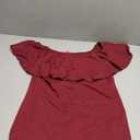 Vivicastle Women's USA Off Shoulder Ruffle Bodycon Fitted Midi Dress, Size: XL