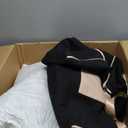 Dog Car Seat for Small Dogs - Waterproof Pet Booster Seat for Car with Clip-On Safety Leash, Travel Carrier for Medium Puppy up to 25 lbs, Memory Foam Filling and Adjustable Buckles, Black