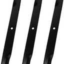105-7711-03 High Lift Blade Set Compatible with Toro Z-Master Series Z500, Z557, Z500-D, Z580-D with 72" Turbo Force Deck (3 Pack)