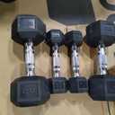 CAP Barbell Coated Dumbbell Weight i pair 20 lbs and 1 pair 20 lbs