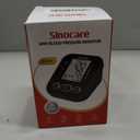 Sinocare Blood Pressure Monitor, Upper Arm Blood Pressure Monitors for Home Use, Adjustable Arm Cuff 8.6"-16.5", One-Button Operation, Dual User, Accurate & Practical (Black), Large