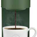 Keurig K-Mini Single Serve K-Cup Pod Coffee Maker, 6 to 12oz Brew size, with Cord Storage, Perfect for Small Spaces, Evergreen